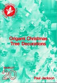 Cover of Origami Christmas Tree Decorations by Paul Jackson