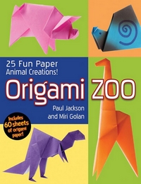 Cover of Origami Zoo by Paul Jackson and Miri Golan