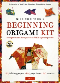 Cover of Nick Robinson's Beginning Origami Kit by Nick Robinson