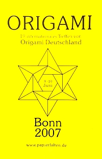 Origami Deutschland 2007 book cover