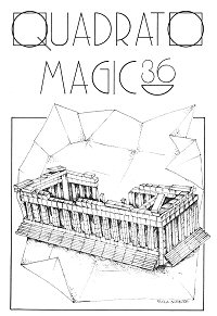 Cover of Quadrato Magico Magazine 36
