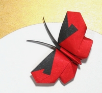 Origami Butterfly by Viviane Berty on giladorigami.com
