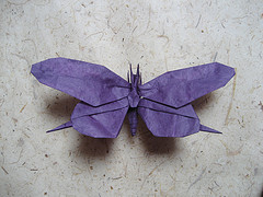 Origami Swallowtail butterfly by Meguro Toshiyuki on giladorigami.com