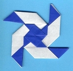 Origami Twist decoration by Jeff Beynon on giladorigami.com