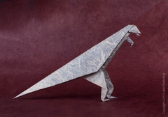 Origami Leaping lizard by J.C. Nolan on giladorigami.com
