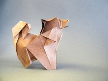 Origami Chow chow by Roman Diaz on giladorigami.com