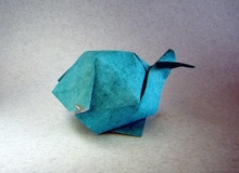 Origami Whale by Xin Can (Ryan) Dong on giladorigami.com