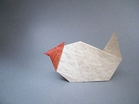 Origami Chicken by Kunihiko Kasahara on giladorigami.com
