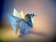 Origami Rooster by Kunihiko Kasahara on giladorigami.com