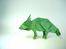 Origami Chameleon by Seo Won Seon (Redpaper) on giladorigami.com
