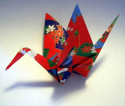 Origami Crane by Traditional. Folded by Gilad Aharoni on giladorigami.com