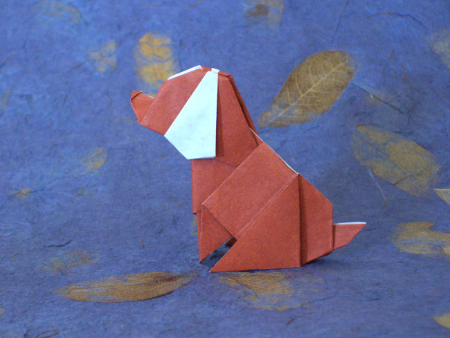 origami dog