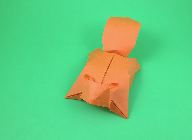 Origami Flying squirrel by Kyohei Katsuta folded by Gilad Aharoni