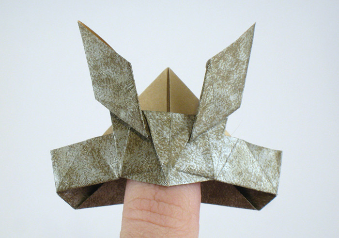 Origami Samurai Helmet (Blue)