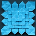 Origami Three stage pyramid by Fujimoto Shuzo on giladorigami.com