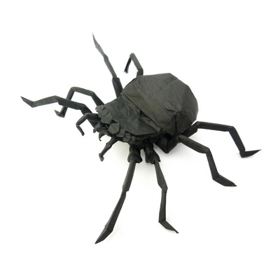 Origami Spider by Peter Buchan-Symons on giladorigami.com