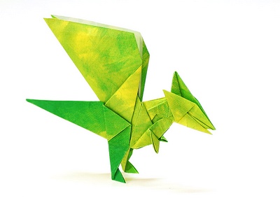 Origami HJ dragon by Jason Ku on giladorigami.com