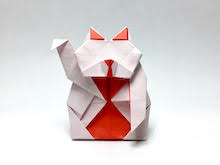 Maneki Neko Oriol Esteve | Gilad's Origami Page