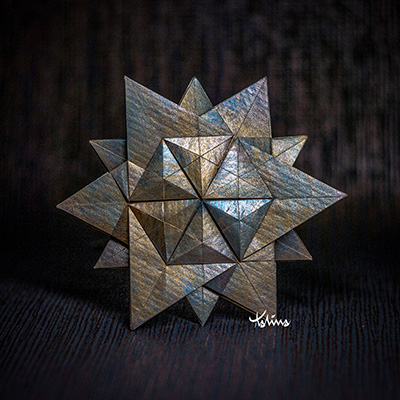 Origami Bea star by Natalia Guzowska on giladorigami.com