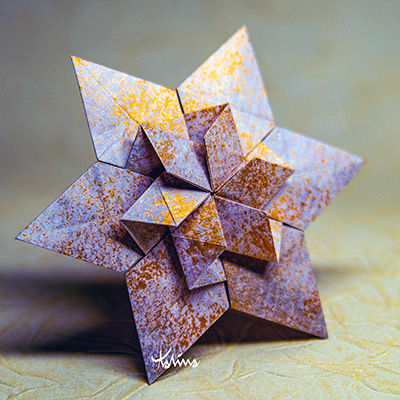 Origami So easy star by Natalia Guzowska on giladorigami.com