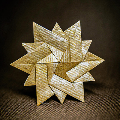 Origami Star - Trinity 1 by Natalia Guzowska on giladorigami.com