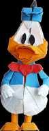 Origami Donald Duck by Carlos Gonzalez Santamaria (Halle) on giladorigami.com