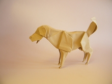 origami labrador