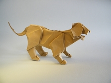 Origami Tiger by Gen Hagiwara on giladorigami.com