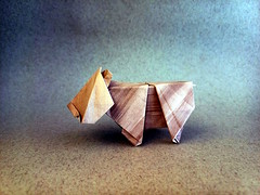 Origami Hippopotamus by Marc Kirschenbaum on giladorigami.com