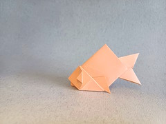 Origami Goldfish by Seo Won Seon (Redpaper) on giladorigami.com