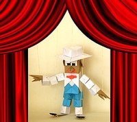 Origami Marioneta by Carlos Gonzalez Santamaria (Halle) on giladorigami.com