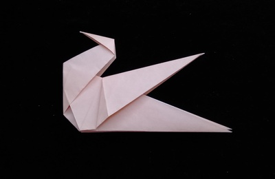 Origami Bird by Ranana Benjamin on giladorigami.com