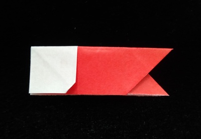 Origami Carp streamer-shaped receptacle by Nashimoto Ryuko on giladorigami.com