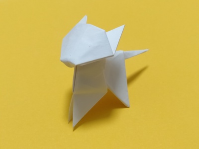 Origami Cat by Matsuno Yukihiko on giladorigami.com