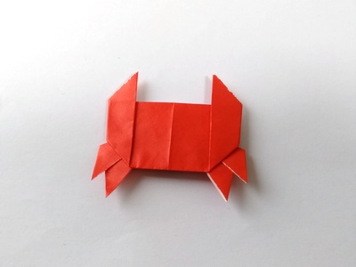 Origami Crab by Toshinori Tanaka on giladorigami.com