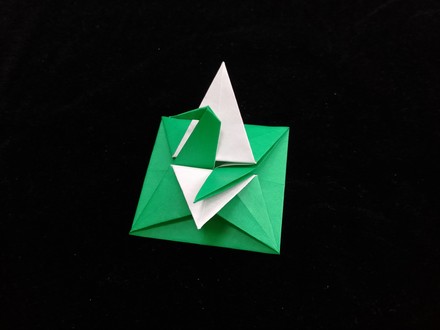 Origami Crane-shaped envelope by Aoyagi Shoko on giladorigami.com