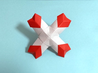 Origami Cross of love 11 by Neil Maclean on giladorigami.com