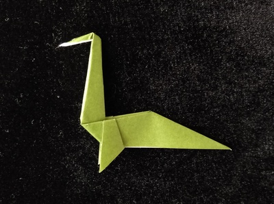 Origami Dinosaur by Florence Temko on giladorigami.com