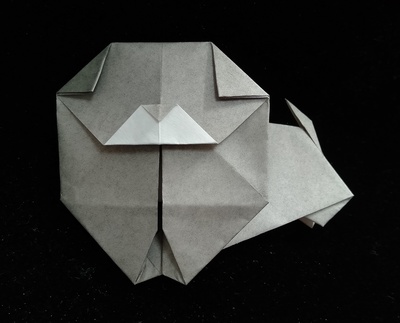 Origami Dog by Kunihiko Kasahara on giladorigami.com