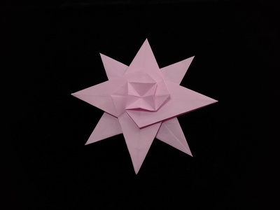 Origami Eight-sided Star by Mike Thomas on giladorigami.com