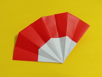 Origami Fan by Asahi Isamu on giladorigami.com