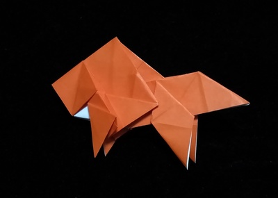 Origami Goldfish by Fuchimoto Muneji on giladorigami.com