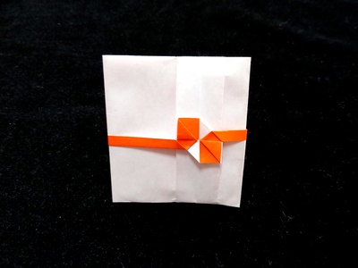 Origami Mizuhiki envelope by Noriko Nagata on giladorigami.com