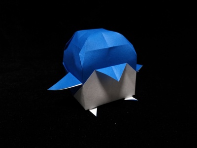 Origami Penguin box by Makoto Yamaguchi on giladorigami.com