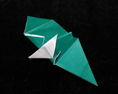 Origami Pteranodon - 5 minutes by Kenji Houston on giladorigami.com