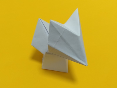 Origami Silver fox by Jun Maekawa on giladorigami.com