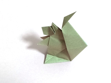 Origami Squirrel by Marc Kirschenbaum on giladorigami.com