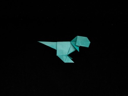 Origami Tyrannosaurus by Matsuno Yukihiko on giladorigami.com