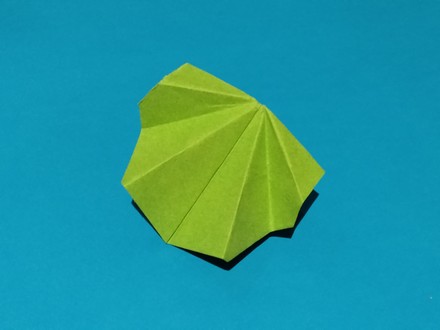 Origami Water lily pad by Kunihiko Kasahara on giladorigami.com