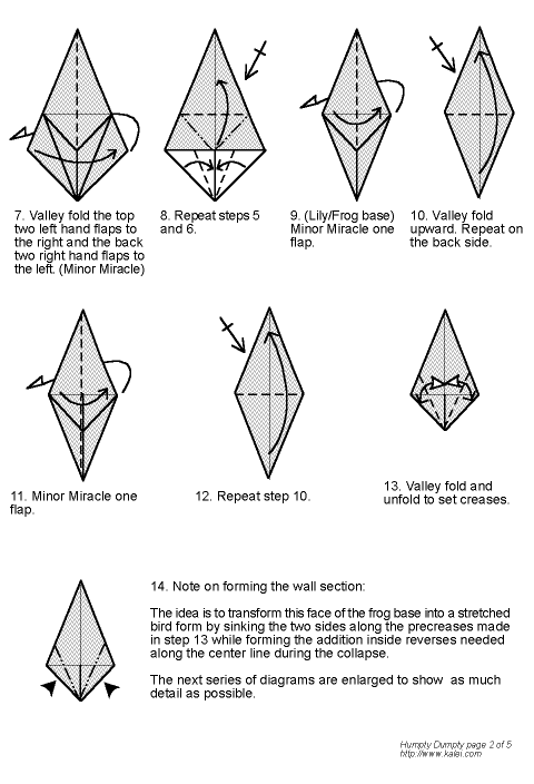 Gilad's Origami Page - Model Photograph